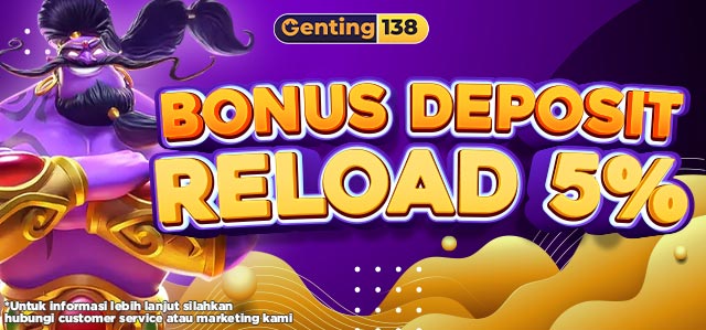 BONUS RELOAD HARIAN SLOT